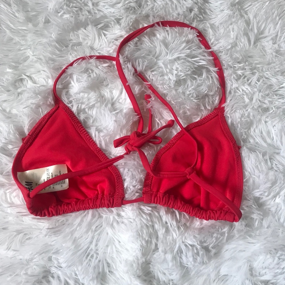 Coral bikini